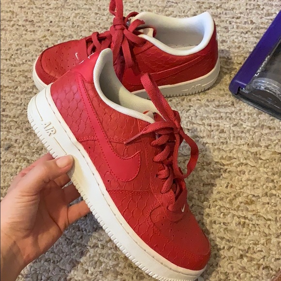 snake print air forces